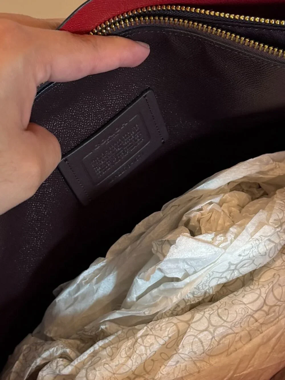 Coach Black Tote - Picture 7 of 10